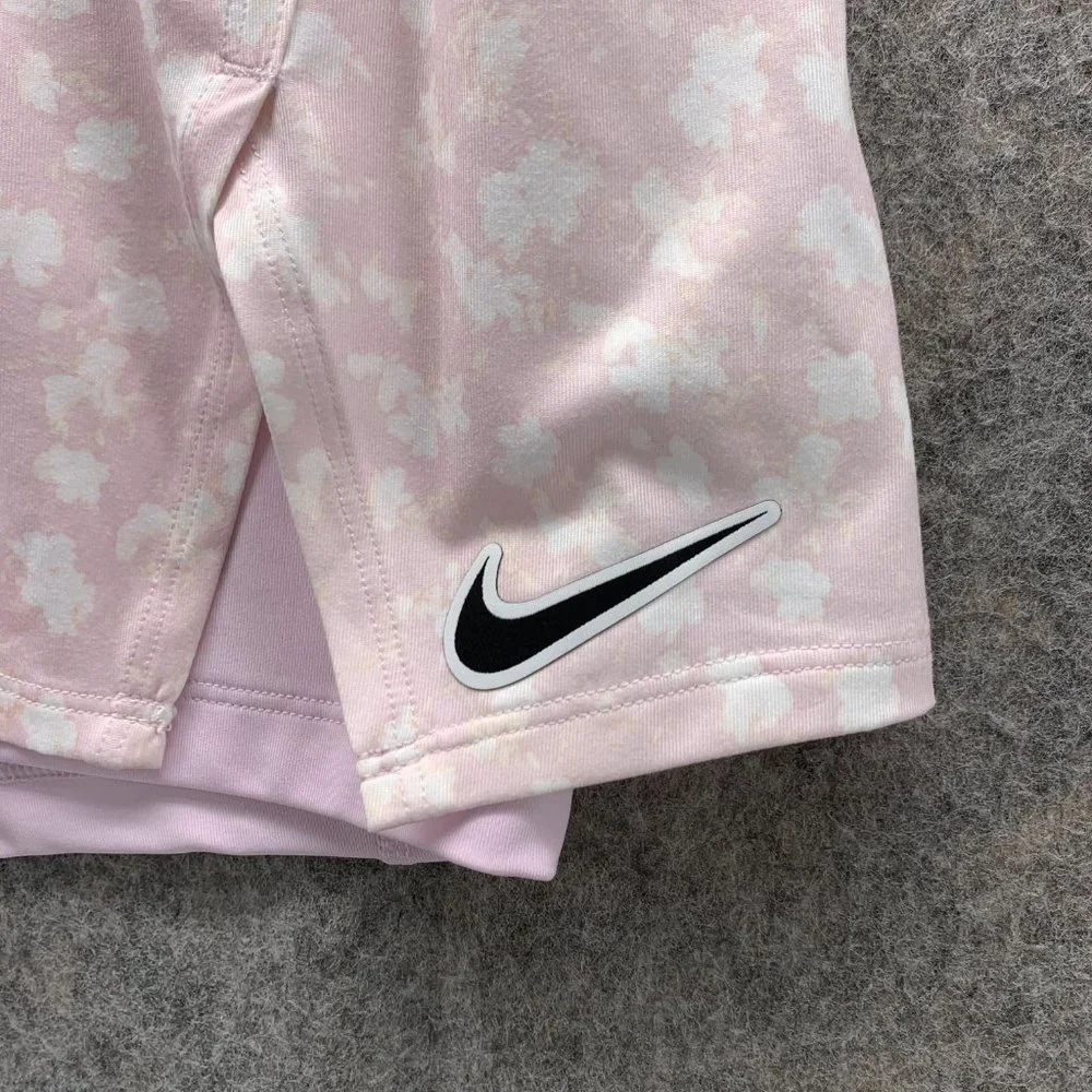 Nike Skirt Women Medium Pink Training Athletic Gym Slim Fit Outdoors Skort - Picture 2 of 11
